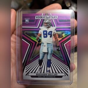MARSHAWN KNEELAND '24 Panini Rookies & Stars #174 Purple 043/299 (RC) Dallas